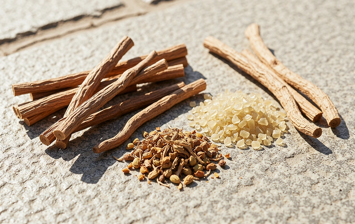 Natural botanical elements